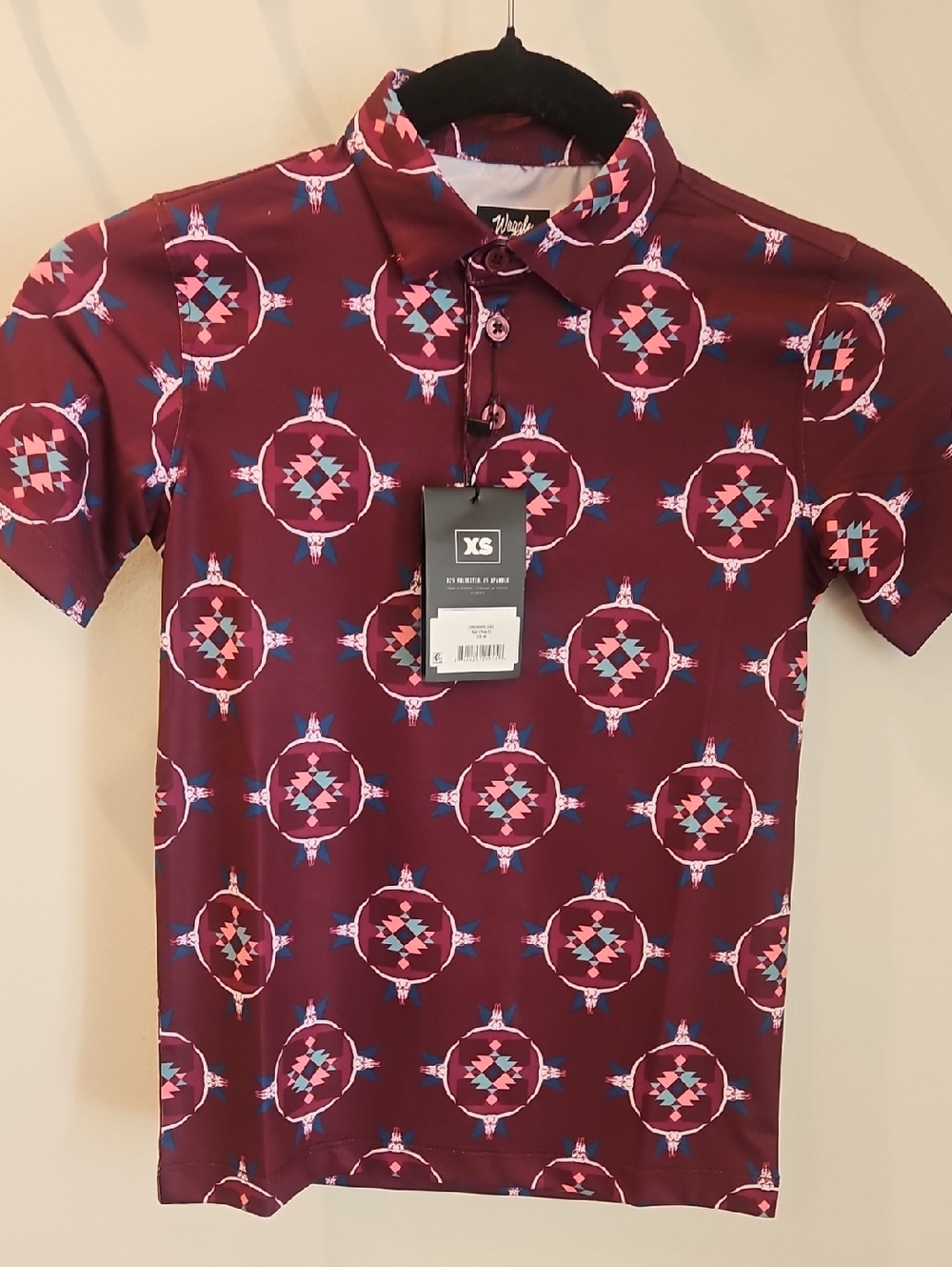 Waggle Youth Longhorn Ledge Polo